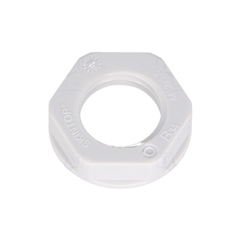 Piuliță M12 poliamidă UL94V-2 17mm gri deschis - temperatura -20 până la 100°C | Electronic-mag.ro | Componente Electronice Piuliță M12 poliamidă UL94V-2 17mm gri deschis - temperatura -20 până la 100°C | Electronic-mag.ro | Componente Electronice