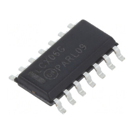 IC digital NOT 6 IN 1 CMOS TTL SMD SO14 2÷3,6VDC -40÷85°C | Electronic-mag.ro | Componente Electronice