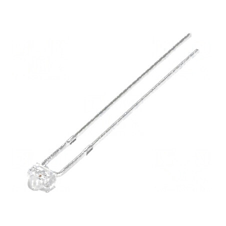 LED galben 1,8mm 3000-4000mcd 30° convex | Electronic-mag.ro | Componente Electronice