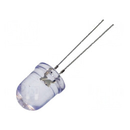 LED 10mm verde 18000-21000mcd 30° convex | Electronic-mag.ro | Componente Electronice