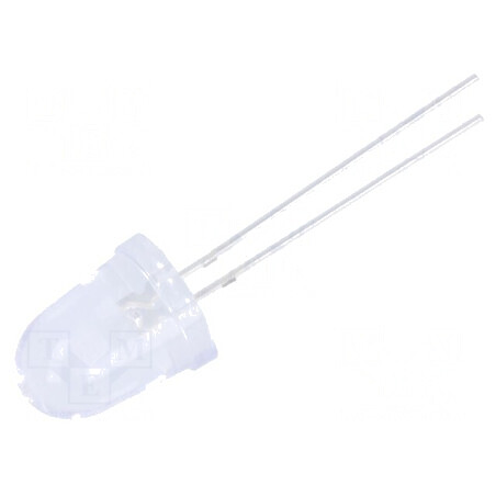 LED Verde 10mm 36000-40000mcd 8° Convex | Electronic-mag.ro | Componente Electronice