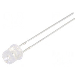 LED 5mm Portocalie 68-100mcd 140° Plat 66mW | Electronic-mag.ro | Componente Electronice