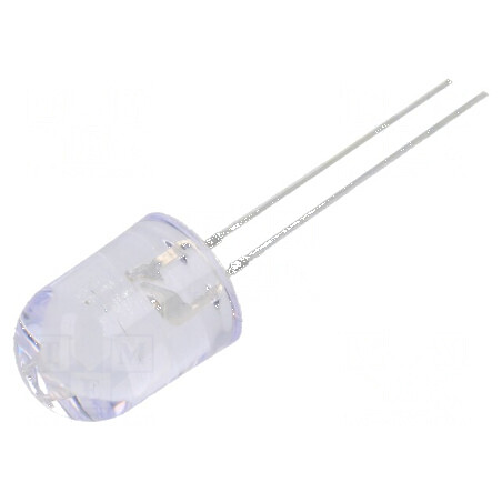 LED 10mm portocalie 12000-14400mcd 30° convex | Electronic-mag.ro | Componente Electronice