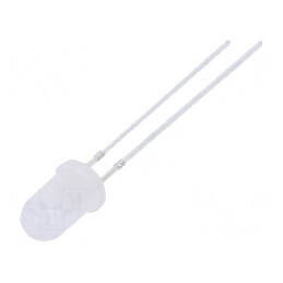 LED 5mm portocalie 1560-2180mcd 15° convex | Electronic-mag.ro | Componente Electronice