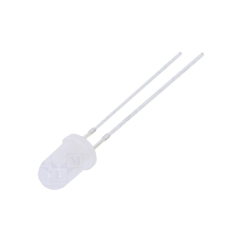 LED 5mm portocalie 1560-2180mcd 15° convex | Electronic-mag.ro | Componente Electronice