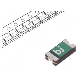 Siguranță polimerică PTC 350mA Imax 40A 0ZCJ 1206 | Electronic-mag.ro | Componente Electronice