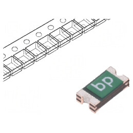 Siguranță polimerică PTC 750mA 100A 0ZCJ 1206 | Electronic-mag.ro | Componente Electronice