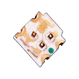 LED SMD 0606 RGB 1,6x1,5x0,8mm cu lentilă transparentă | Electronic-mag.ro | Componente Electronice