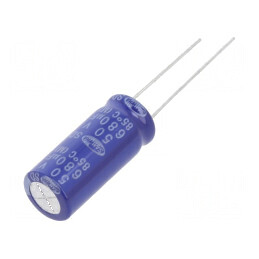 Condensator electrolitic THT 680uF 50V Ø10x25mm ±20% 2000h | Electronic-mag.ro | Componente Electronice