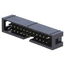 Conector IDC soclu tată 26 PIN THT aurit 2,54mm | Electronic-mag.ro | Componente Electronice