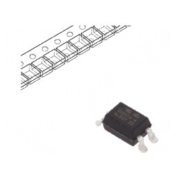 Optocuplor SMD 1 Canal, 5.3kV Izolație, 80V Uce | Electronic-mag.ro | Componente Electronice