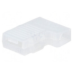Carcase terminale mamă 90° pentru conectori 6,3mm | Electronic-mag.ro | Componente Electronice