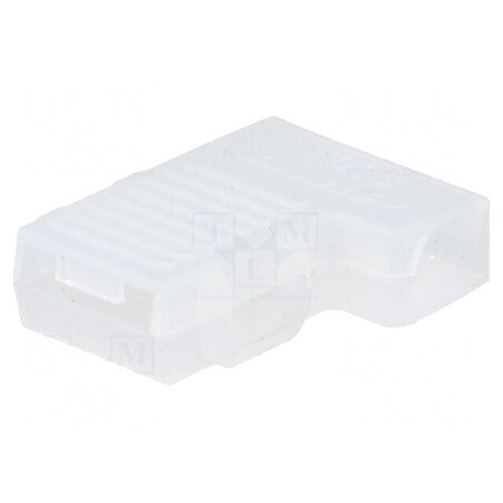 Carcase terminale mamă 90° pentru conectori 6,3mm | Electronic-mag.ro | Componente Electronice