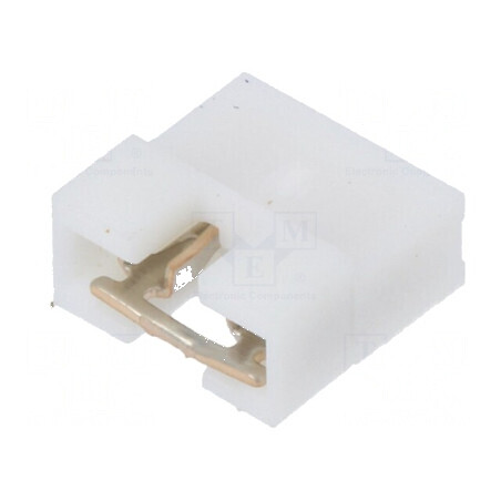 Conector şiruri pini jumper mamă 2,54mm 1x2 aurit | Electronic-mag.ro | Componente Electronice