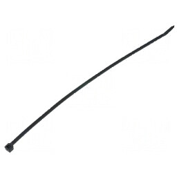 Colier de strângere poliamidă 300mm 4,7mm 355N negru | Electronic-mag.ro | Componente Electronice