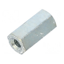 Piuliță distanțieră filetată M3 12mm hexagonală | Electronic-mag.ro | Componente Electronice