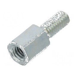 Piuliță distanțieră filetată 5mm M2,5 hexagonală | Electronic-mag.ro | Componente Electronice
