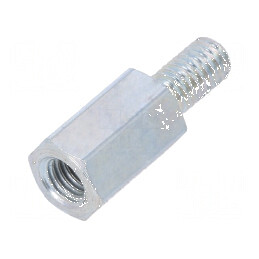 Piuliță distanțieră filetată 8mm M3 | Electronic-mag.ro | Componente Electronice