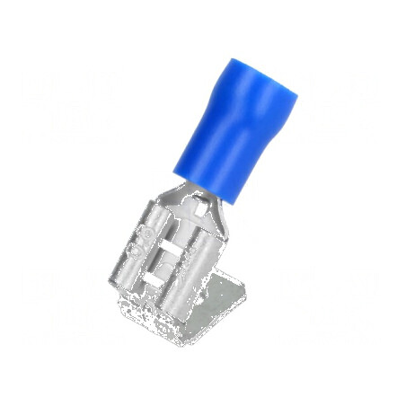 Terminal plat 6,3mm mamă/tată 1,5-2,5mm2 crimpat alamă | Electronic-mag.ro | Componente Electronice