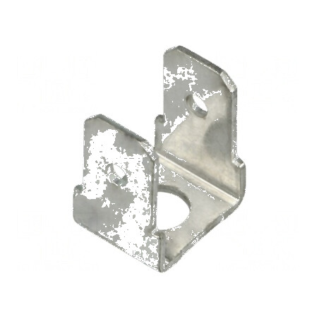 Terminal plat 6,3mm 0,8mm 2 x tată M4 neizolat dublă alamă | Electronic-mag.ro | Componente Electronice