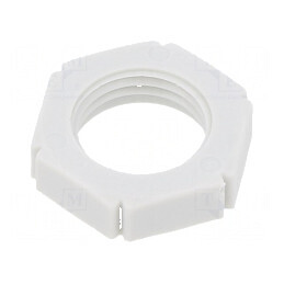 Piuliță PG7 poliamidă gri deschis 20-90°C | Electronic-mag.ro | Componente Electronice