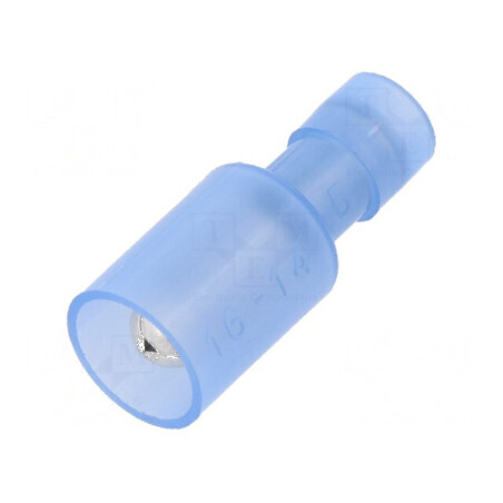 Terminal rotund tată Ø 5mm pentru cablu 1,5÷2,5mm² crimpat | Electronic-mag.ro | Componente Electronice