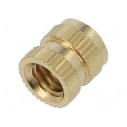 Adaos filetat din alamă M4 BN 1037 DIN 16903D | Electronic-mag.ro | Componente Electronice