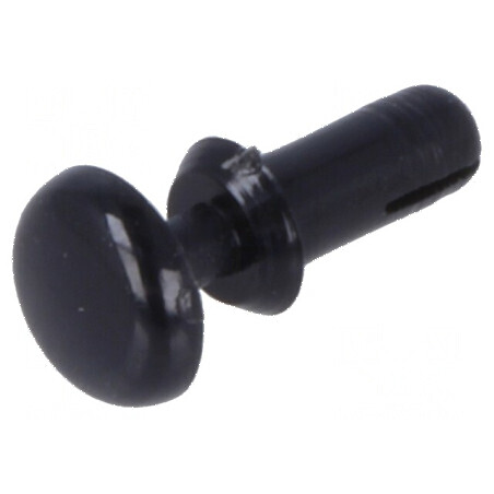 Diblu poliamidă 4,8mm x 2,1mm negru | Electronic-mag.ro | Componente Electronice
