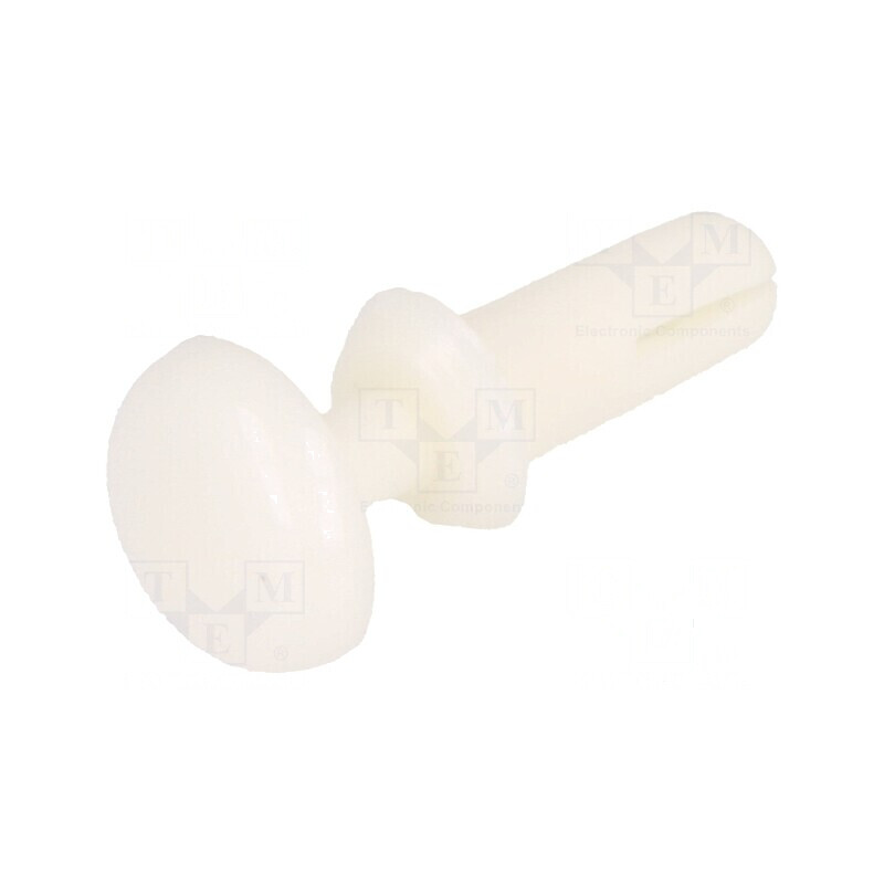 Diblu poliamidă 4,8mm 2,1mm albă | Electronic-mag.ro | Componente Electronice