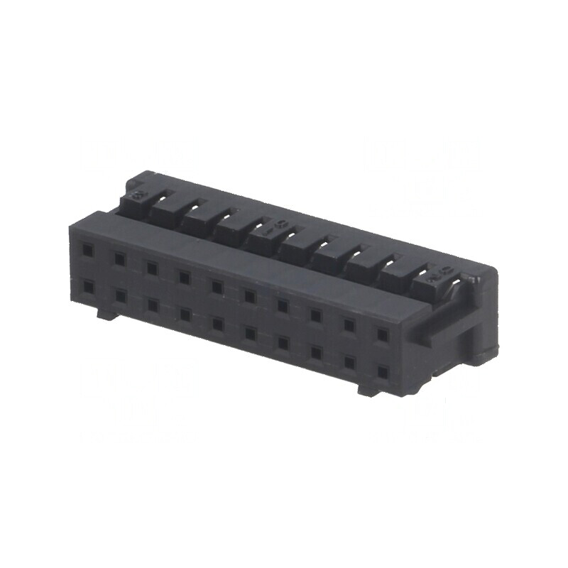 Conector cablu-cablu PCB mufă mamă 20 PIN DF11 Pas 2mm drept | Electronic-mag.ro | Componente Electronice Conector cablu-cablu PCB mufă mamă 20 PIN DF11 Pas 2mm drept | Electronic-mag.ro | Componente Electronice