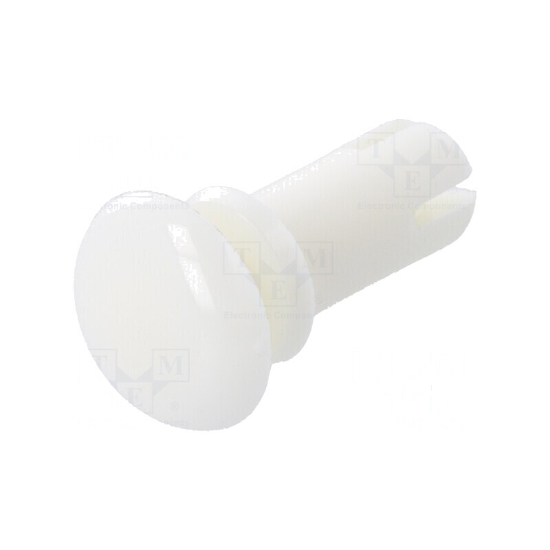 Diblu poliamidă alb 10,5mm - Diametru orificiu montaj 5,1mm | Electronic-mag.ro | Componente Electronice Diblu poliamidă alb 10,5mm - Diametru orificiu montaj 5,1mm | Electronic-mag.ro | Componente Electronice