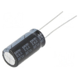 Condensator electrolitic THT 100uF 100VDC Ø10x20mm ±20% | Electronic-mag.ro | Componente Electronice