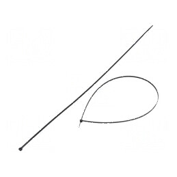 Colier de strângere poliamidă 750mm 4,8mm 222N negru | Electronic-mag.ro | Componente Electronice
