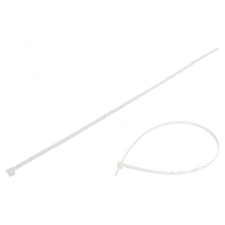 Colier de strângere poliamidă 550mm 7,6mm 533N naturală | Electronic-mag.ro | Componente Electronice