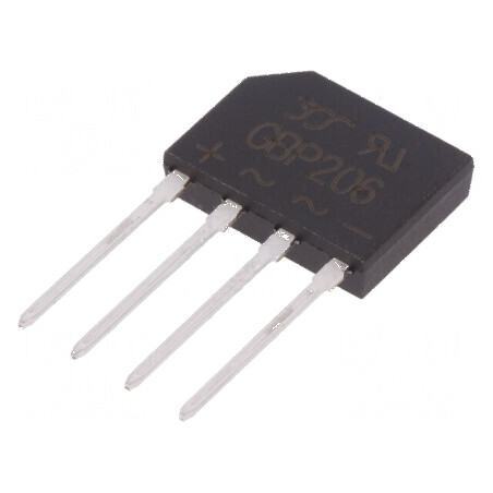 Punte redresoare monofazat Urmax 600V 2A 60A | Electronic-mag.ro | Componente Electronice