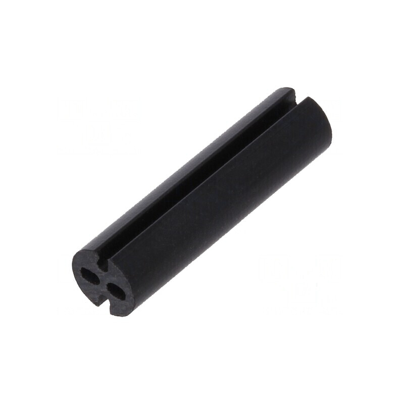Bucșă de distanțare LED 4mm neagră | Electronic-mag.ro | Componente Electronice