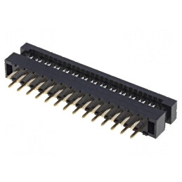 Conector IDC adaptor PIN 28 THT pentru cablu bandă 1mm | Electronic-mag.ro | Componente Electronice