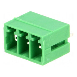 Regletă de conexiuni deconectabilă 3,5mm cu 3 socluri dreptunghiulare | Electronic-mag.ro | Componente Electronice