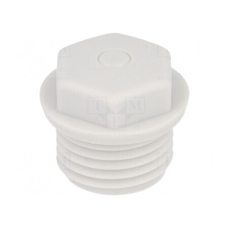 Capac de protecție M16 1,5 IP54 polietilenă gri -20÷80°C | Electronic-mag.ro | Componente Electronice