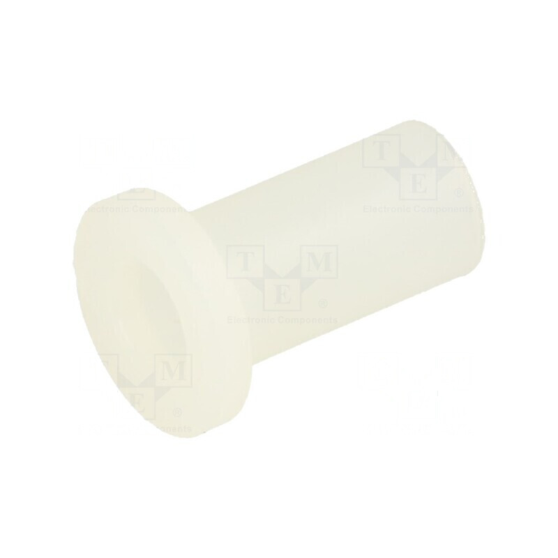 Şaibă rotundă poliamidă D6,6mm h12,7mm flanşă 10,13mm | Electronic-mag.ro | Componente Electronice