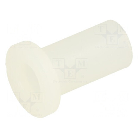 Şaibă rotundă poliamidă D6,6mm h12,7mm flanşă 10,13mm | Electronic-mag.ro | Componente Electronice