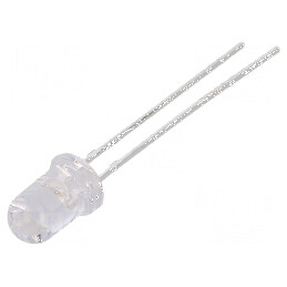 LED 5mm Verde 5000-6000mcd 20° Convex | Electronic-mag.ro | Componente Electronice