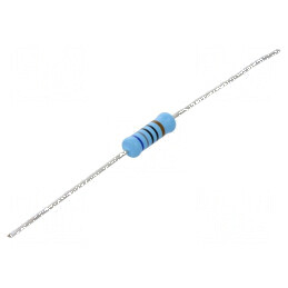 Rezistor metal film THT 680Ω 1W ±1% Ø4,2x11,9mm | Electronic-mag.ro | Componente Electronice