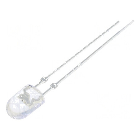 LED oval albastru 5,1x4,3mm 8400÷10000mcd 20mA | Electronic-mag.ro | Componente Electronice
