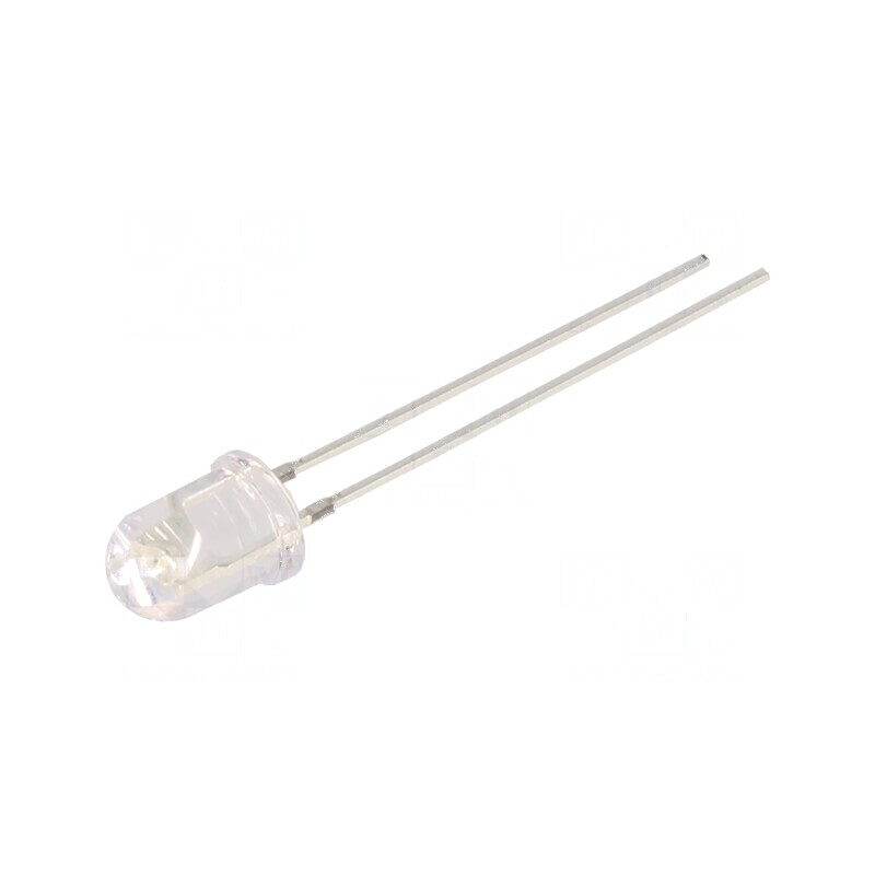 LED Verde 5,1mm 12000-14400mcd 30° Convex | Electronic-mag.ro | Componente Electronice