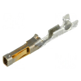 Pin mamă aurit 30AWG÷24AWG SL tăiat din rolă crimpat 2,54mm | Electronic-mag.ro | Componente Electronice