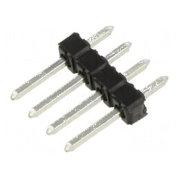 Conector şiruri pini KK 254 PIN 4 THT drept soclu tată 4A | Electronic-mag.ro | Componente Electronice