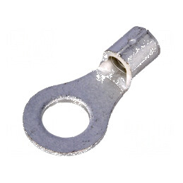 Vârf inelar M6 2,63-6,64mm² crimpat cablu neizolat 6,4mm | Electronic-mag.ro | Componente Electronice
