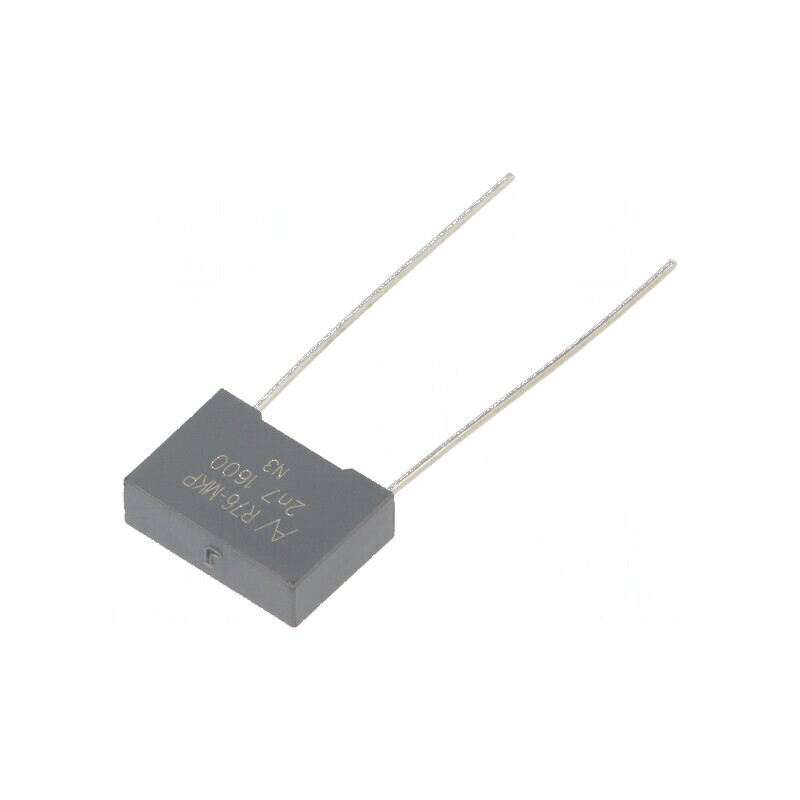 Condensator polipropilenă 2700pF 235,8mΩ THT ±5% R76 | Electronic-mag.ro | Componente Electronice Condensator polipropilenă 2700pF 235,8mΩ THT ±5% R76 | Electronic-mag.ro | Componente Electronice
