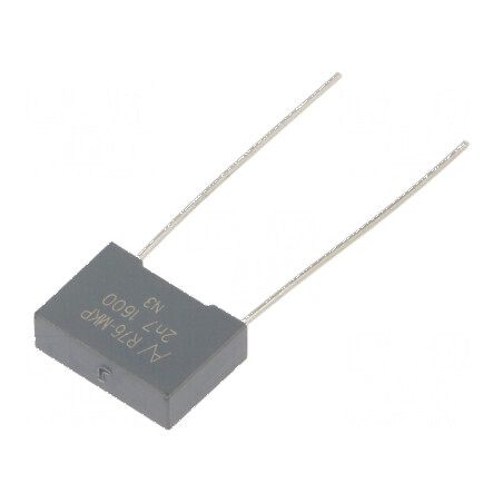 Condensator polipropilenă 2700pF 235,8mΩ THT ±5% R76 | Electronic-mag.ro | Componente Electronice